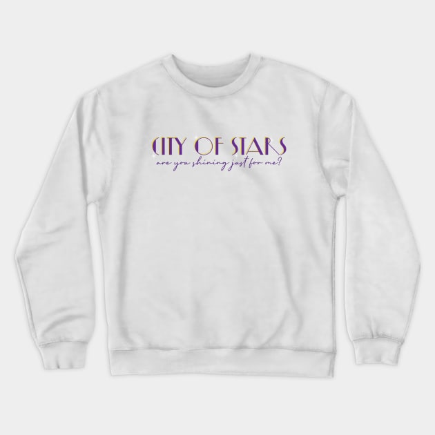 City of Stars Crewneck Sweatshirt by angiedf28